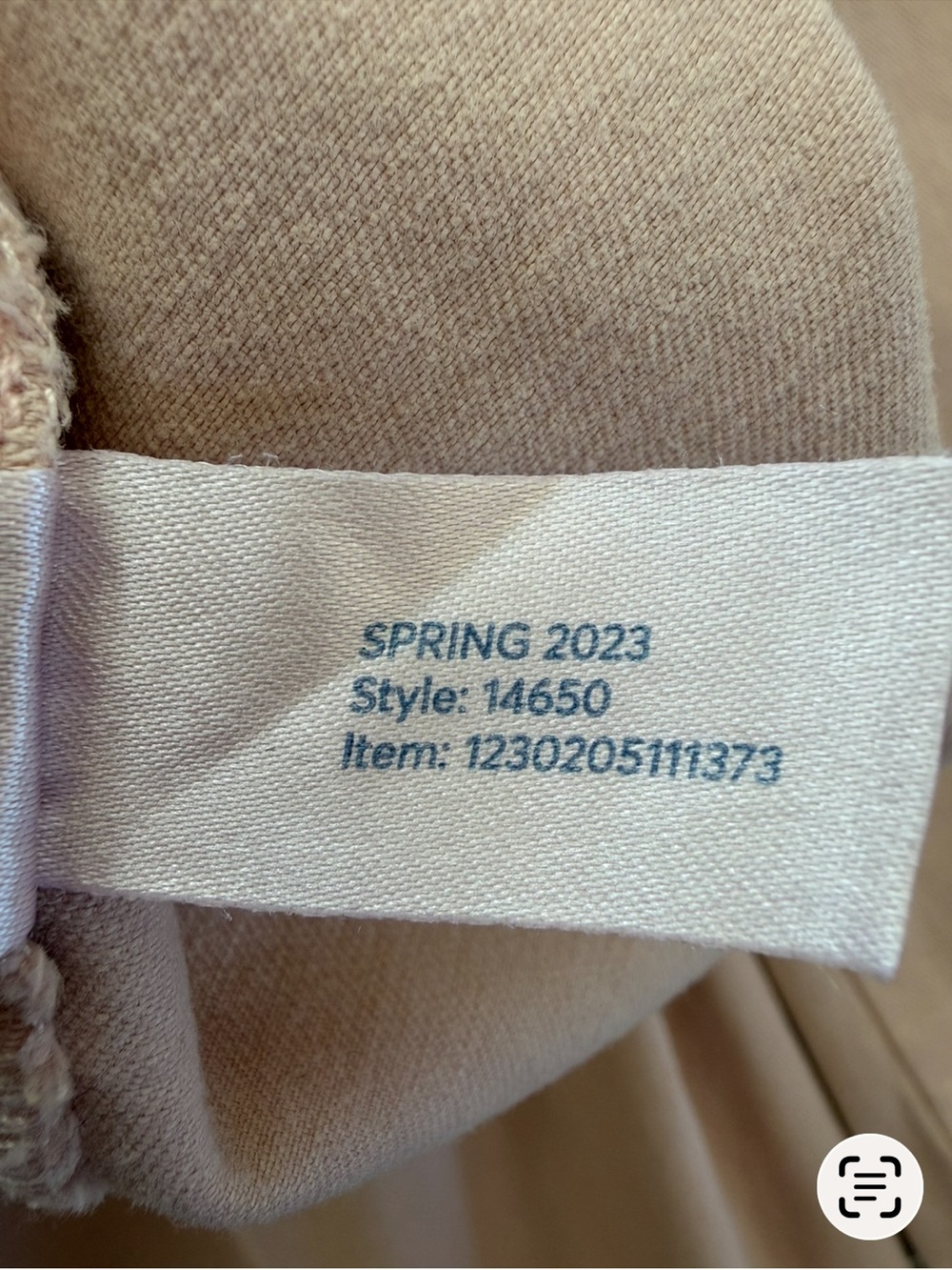 Marine Layer Bridget Wide Leg Crop Pants‎ Peach Whip Size 4 - Picture 9 of 9
